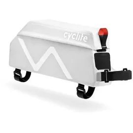 Cyclite Top Tube Bag 03 1,1 l weiß