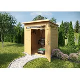 Weka Gartenhaus 265 2,50 x 2,50 m Beige