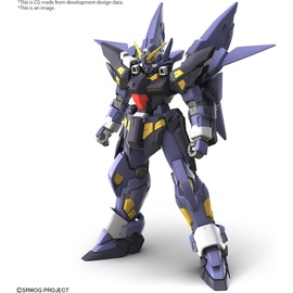Bandai Super Robot War α Hukkebain Mk-II Farbcodiertes Kunststoffmodell