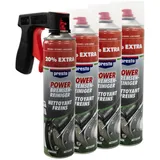 Bremsenreiniger Power Teilereiniger Spray Presto 307287 4 X 600 ml mit Pistolengriff