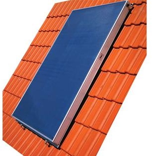 Solar-Flachkollektor  "alpha 1" 2,15 m2 senkrecht