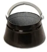 Rumo BBQ Fischkessel emailliert, 13 Liter