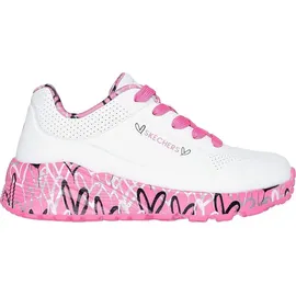 SKECHERS UNO LITE-LOVELY LUV Kinder Pink/Weiß 39