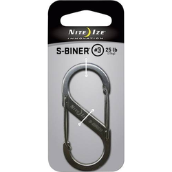 NITE Ize NI-SB3-03-11 Karabiner S-Biner Gr. 3 67mm x 29mm 1St.
