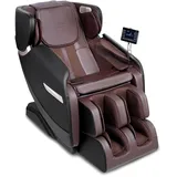 Vevor VEVOR-Massagesessel – Ganzkörper-Schwerelosigkeitssessel mit mehreren Automatischen Modi, 3D-Shiatsu, Heizung, Bluetooth-Lautsprecher, Airbag, Fußrolle und Touchscreen