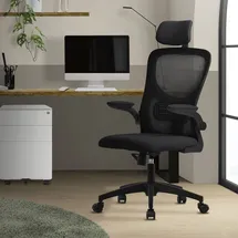 ML-Design Bürostuhl Ergonomisch Schwarz