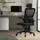 ML-Design Bürostuhl Ergonomisch Schwarz