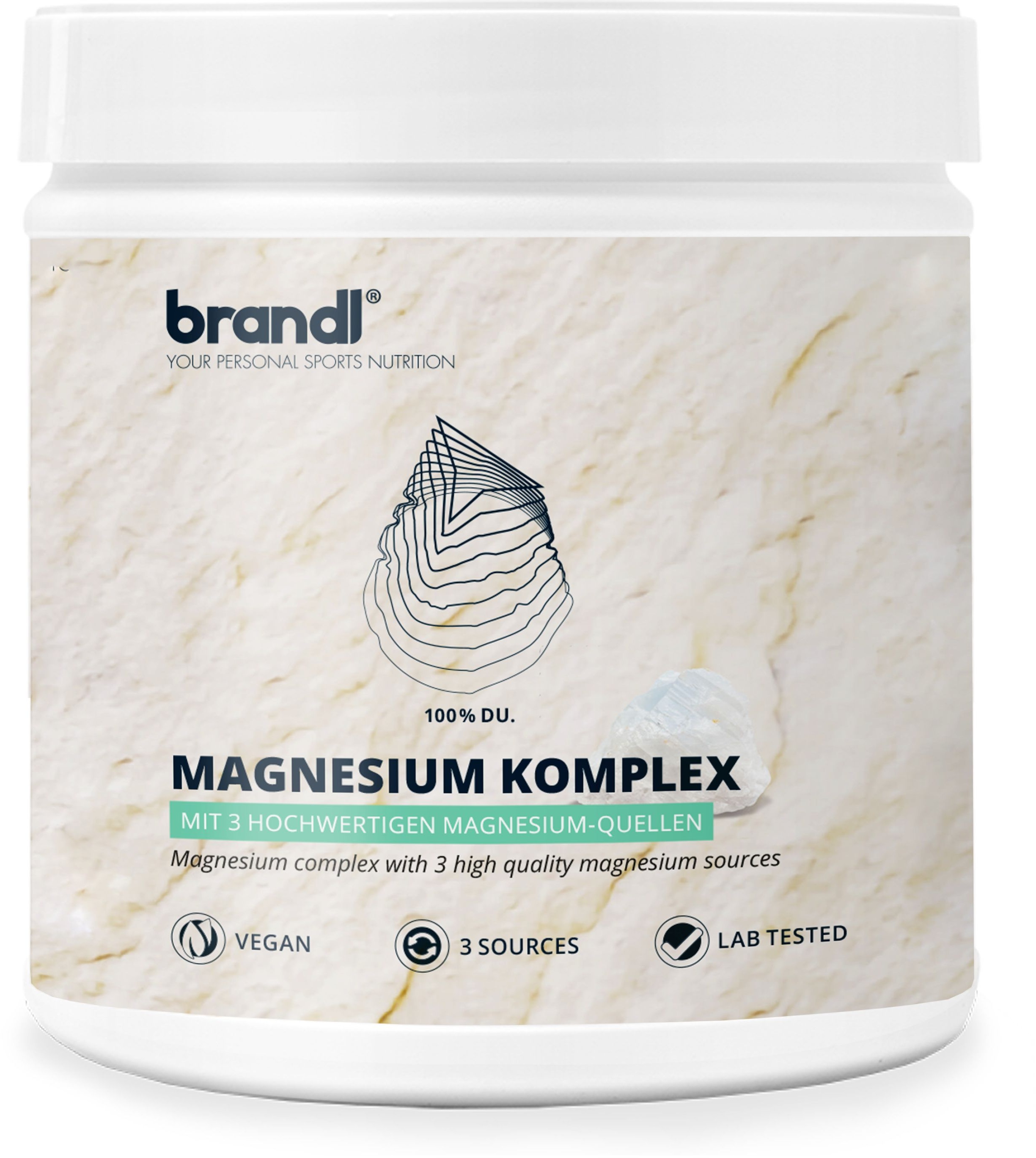 brandl® Magnesium Komplex aus 3 Magnesium-Formen Kapseln 180 St