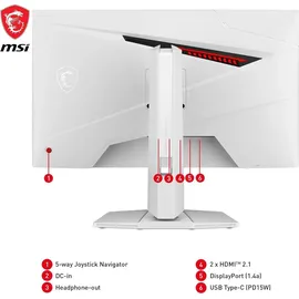 MSI MAG 274URFWDE 27" weiß