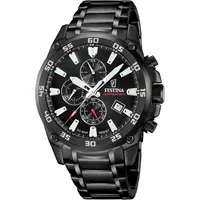 Festina Herren-Armbanduhr Chronograph Schwarz 20 bar