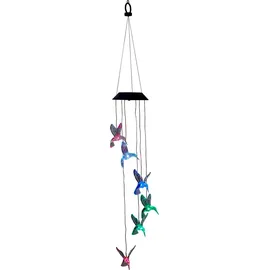 NORTHPOINT LED Solar Windspiel für Außen mit Dämmerungssensor 8 Stunden Akkulaufzeit