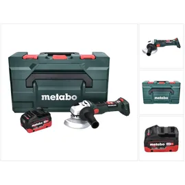 Metabo W 18 LT BL 11-125 inkl. 1 x 8,0 Ah + metaBOX