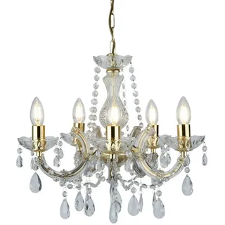 Searchlight Marie Therese 5-flg. Messing