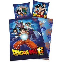 Dragonball Wende Bettwäsche-Set, 80 x 80 cm + 135 x 200 cm 100% Baumwolle