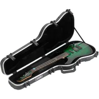 SKB 1SKB-FS-6 geformte Standard elektrische Gitarre (TSA-Verschluss, überzogener Handgriff)