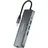 AISENS USB-C Konverter Dock 5 in 1 HDMI/RJ45/2xUSB/PD 100W 15cm Grau
