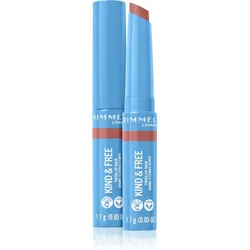 Rimmel Kind & Free tönender Lippenbalsam Farbton 002 Apricot Beauty 1,7 g