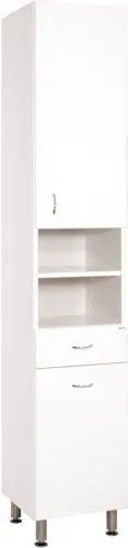 Keramia Pro Badezimmerschrank hoch 35x192x33,3 cm weiß glanz PROV35K