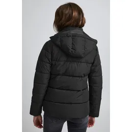 Oxmo Sofina Damen Winterjacke Damenjacke Jacke gefüttert mit Kapuze, Größe:XL, Farbe:Black (194007) - XL