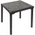 Mendler HWC-E27 2er-Set Sonnenliege 200 x 65 x 87 cm Schwarz/Creme-beige