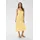St Tropez Blusenkleid Midi Gelb XL