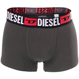 Diesel Boxershorts Baumwolle Schwarz/Grau/Rot L 3er Pack