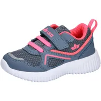 LICO Lio VS Lauflernschuhe, Grau/Pink, 33 EU