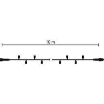 Scharnberg & Hasenbein LED-String-Lite 58604 10W E14 neutralweiß 10 m