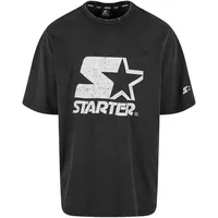 Starter Black Label Starter Logo Acid Black Acid Oversized