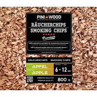 PINI 800 g Räucherchips Apfel 6-12 mm Smoking Chips