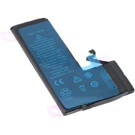 AccuCell Akku passend für Apple iPhone 11 Pro, Li-Polymer, 3,83V, 3400mAh, 13,0Wh, high capacity, built-in, ohne Werkzeug