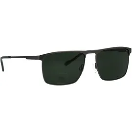 Eschenbach Sonnenbrille TITANFLEX "Modell 824135", Herren, schwarz gun, matt, Sonnenbrillen Sonnenbrille, Form Karree/Soft, Logoschriftzug auf Bügel, Titanflexfassung