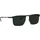 Eschenbach Sonnenbrille TITANFLEX "Modell 824135", Herren, schwarz gun, matt, Sonnenbrillen Sonnenbrille, Form Karree/Soft, Logoschriftzug auf Bügel, Titanflexfassung