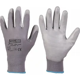 goodjob Handschuh GREY GRIP Gr.6 grau EN 420/EN 388 PSA II