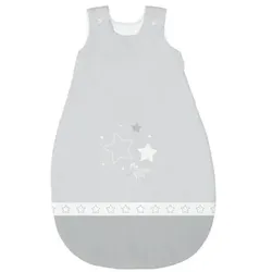 bebella vital Ganzjahresschlafsack My little Star grau, Babymode (6 - 24 Monate)