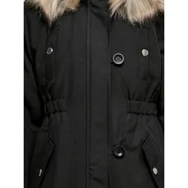KIDS ONLY Kogiris Fur Parka OTW Schwarz 122