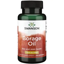 Swanson Borretschöl 1000 mg Kapseln 60 St.