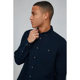 !Solid Langarmhemd blau XL