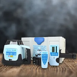 Hedue Q3G Rotationslaser 360 Grad Set