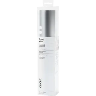 cricuttm Smart Vinyl Vinylfolie wiederablösbar silber 33,0 cm x 3,6 m, 1 Rolle