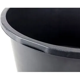kaiserkraft Mörtelkübel 90 l 1-tlg. Schwarz