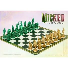 The Noble Collection Wicked: Teil 2 Schachspiel Shiz vs. Emerald City