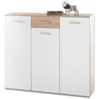 HBZ Manolo 135 x 118 x 35 cm weiß matt / weiß