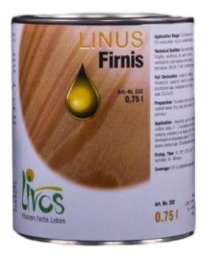 LIVOS Linus Firnis 232 - 0,05 l Gebinde