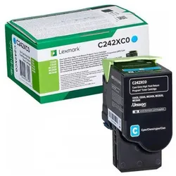 Lexmark C242XC0 - toner, cyan