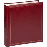 Walther Design Fotoalbum, Rot, Weiß 60 Blätter 34 cm