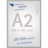 Maul Klapprahmen Standard silber 45,0 x 62,5 cm, 1 St.