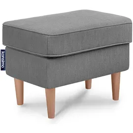 Konsimo Sitzhocker 41 x 43 x 56 cm Grau