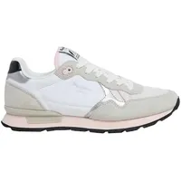 Pepe Jeans Damen Brit Mix W Sneaker, Grau (Hellgrau),