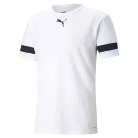 Puma teamRISE Trikot Kinder white/black/white 164